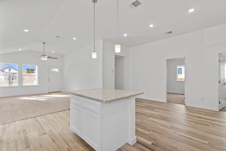 Furnished interior view inside a new home in Butler Farms, Liberty Hill (Image 7). Furnished interior view inside a new home in Butler Farms, Liberty Hill (Image 7).
