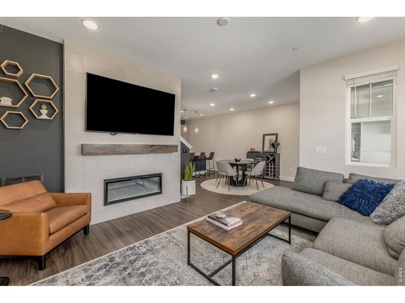 Furnished interior view inside a new home in , Denver (Image 4).