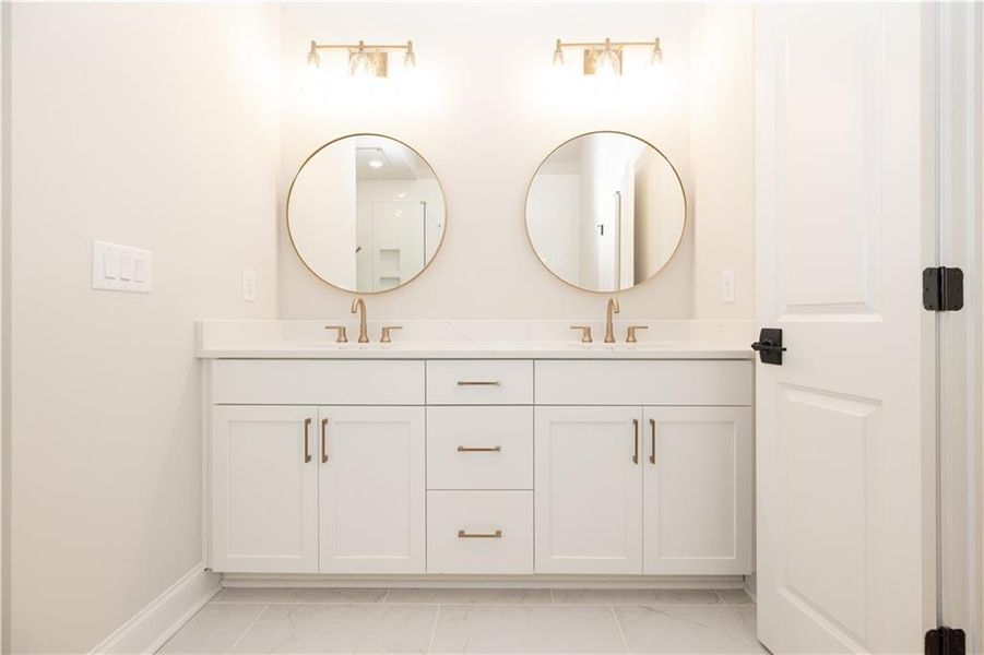 Furnished interior view inside a new home in Park Walke, Alpharetta (Image 13).