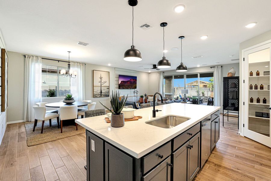 Representative furnished interior of a home built from the Sepia by Mattamy Homes in Empire Pointe, Queen Creek (Image 15).