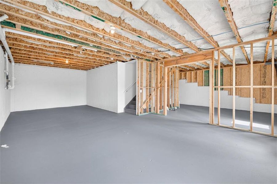 In-progress construction of a new home in Oakmont, Dallas, GA (Image 48).