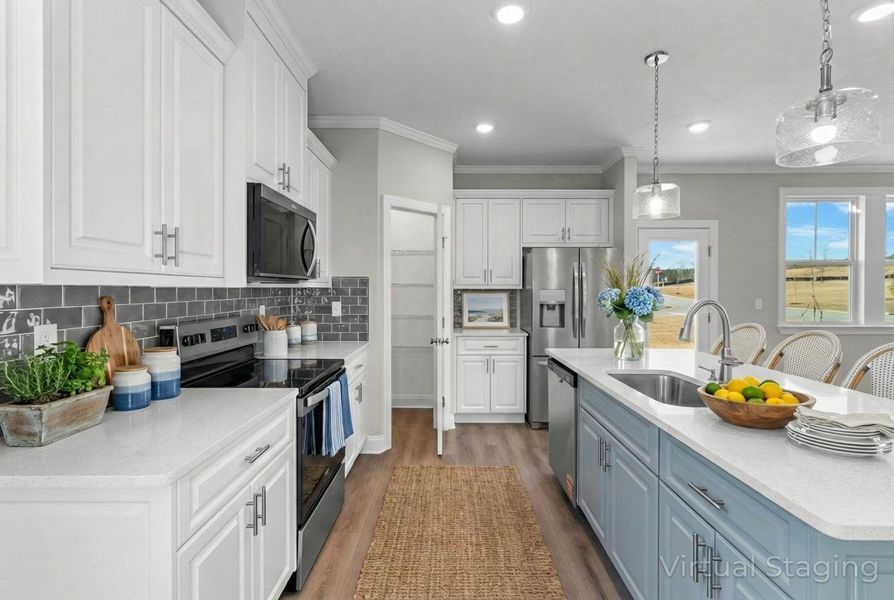 Furnished interior view inside a new home in Tillery Park, Grovetown (Image 10).