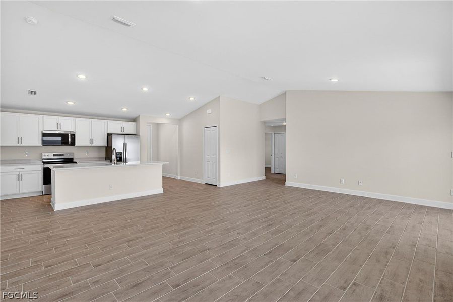 Spacious, unfurnished interior of a new home in Cape Coral, Cape Coral (Image 16). Spacious, unfurnished interior of a new home in Cape Coral, Cape Coral (Image 16).