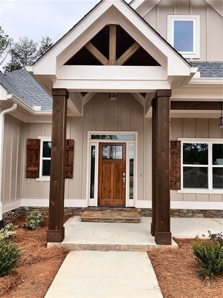 Exterior details and patio area of a home in , Ball Ground (Image 29). Exterior details and patio area of a home in , Ball Ground (Image 29).