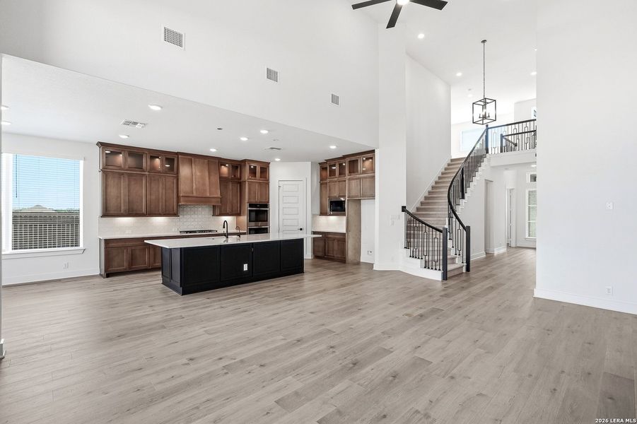 Furnished interior view inside a new home in Prominence Urban, San Antonio (Image 16).
