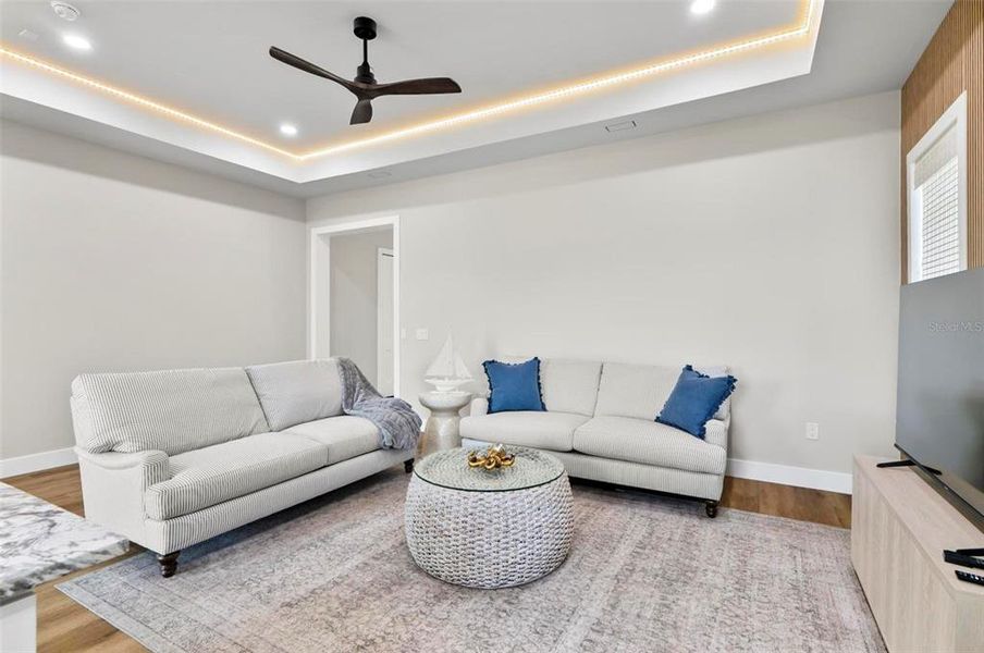 Furnished interior view inside a new home in , Palm Coast (Image 29).