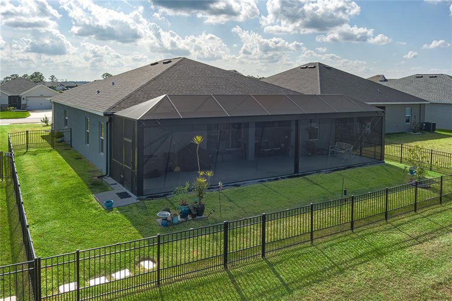 Exterior details and patio area of a home in , Parrish (Image 24). Exterior details and patio area of a home in , Parrish (Image 24).