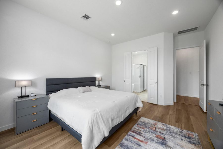 Furnished interior view inside a new home in , Cypress (Image 29).