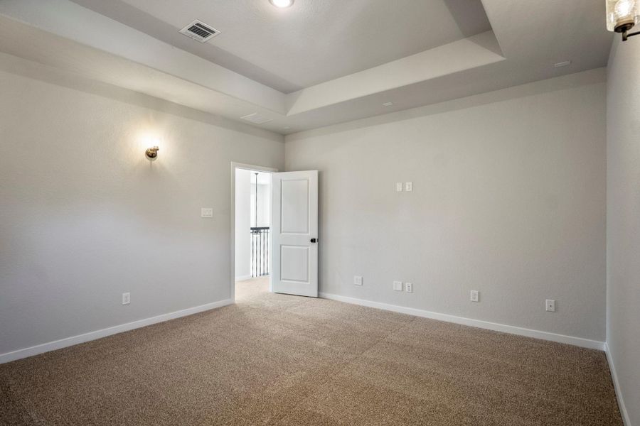 Spacious, unfurnished interior of a new home in Artavia 70′ Lots, Conroe (Image 37).
