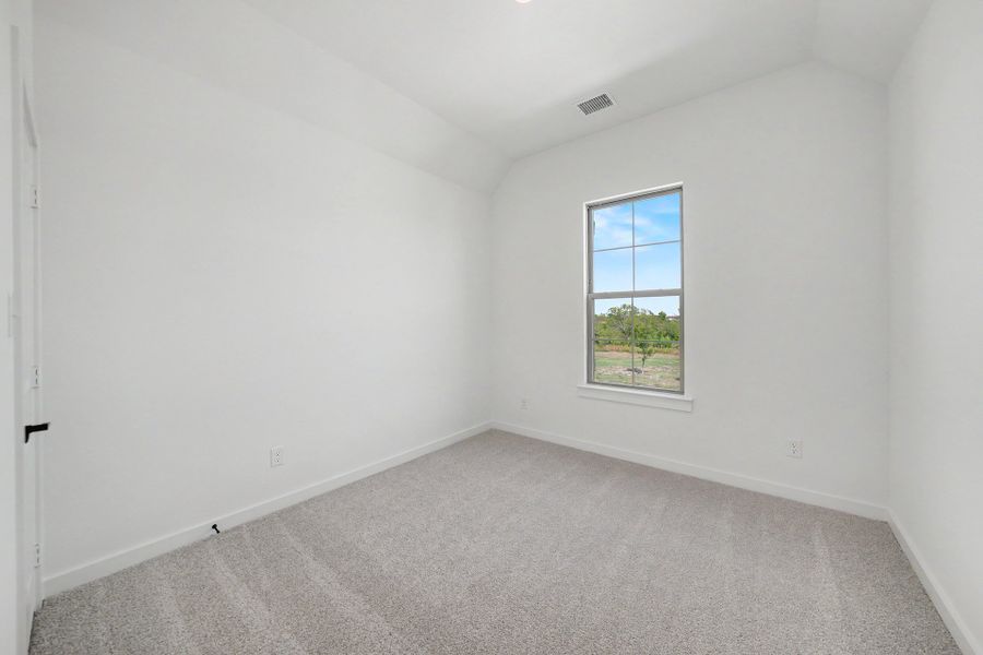 Spacious, unfurnished interior of a new home in Light Farms Brenham - 40' Lots, Celina (Image 33).