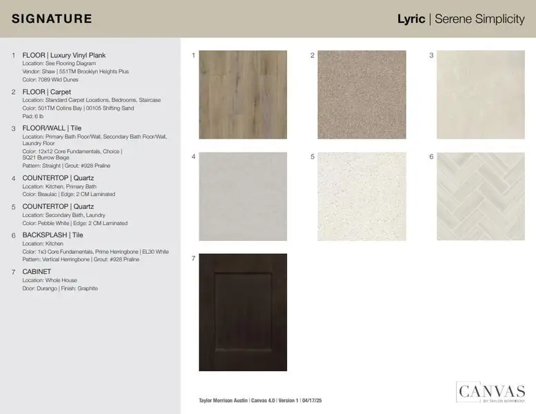 221 Coyote Willow Way design selections! This home is currently under construction and selections are subject to change