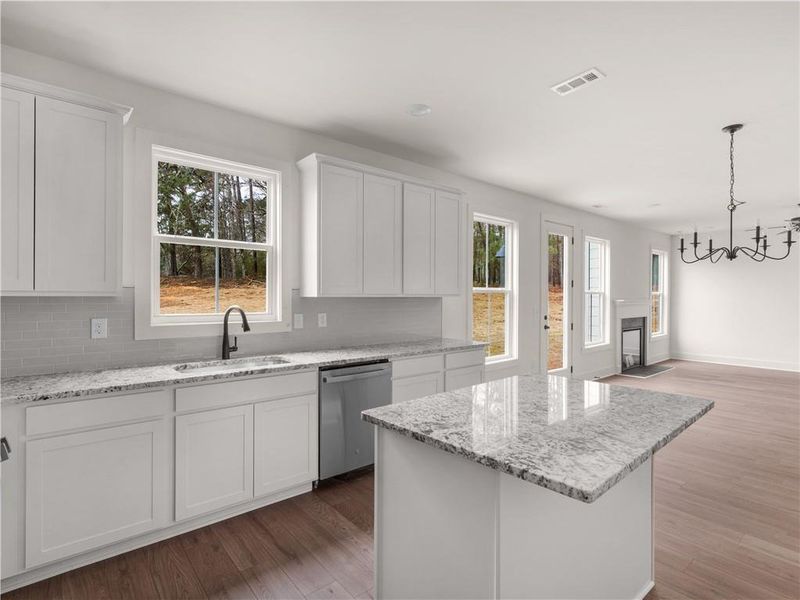 Furnished interior view inside a new home in , Mansfield (Image 8).