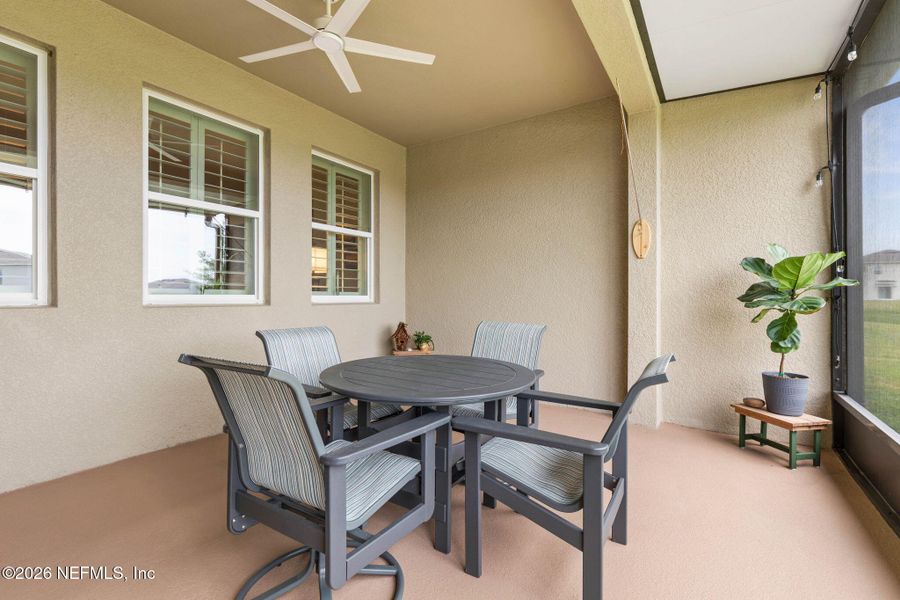 Exterior details and patio area of a home in , Ormond Beach (Image 24). Exterior details and patio area of a home in , Ormond Beach (Image 24).