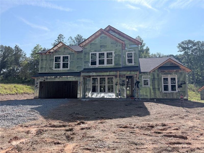 In-progress construction of a new home in Woodberry, Canton, GA (Image 6).