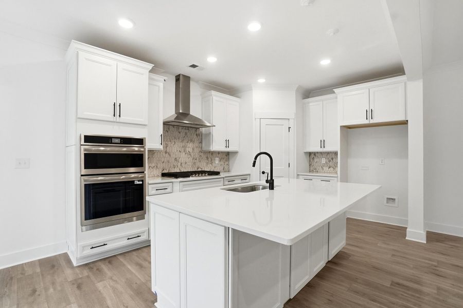 Furnished interior view inside a new home in Villas at Prestwick, Mooresville (Image 7).