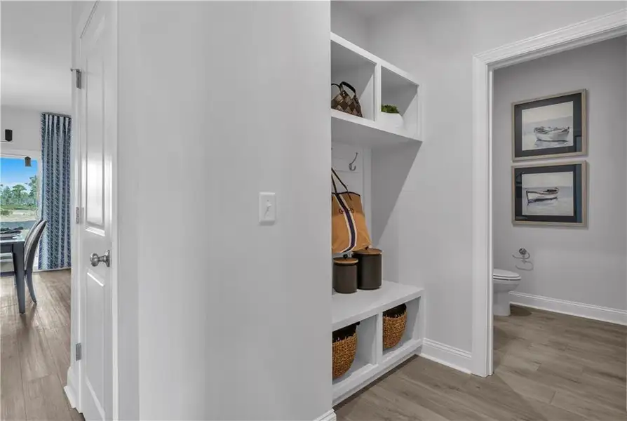 Furnished interior view inside a new home in Riverside Ridge, Lawrenceville (Image 7).