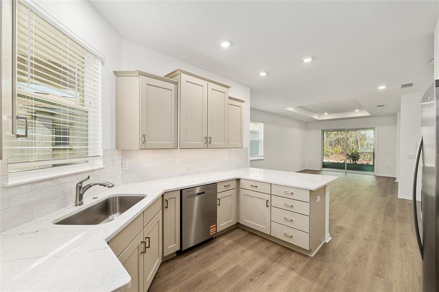 Furnished interior view inside a new home in , Ocala (Image 9).
