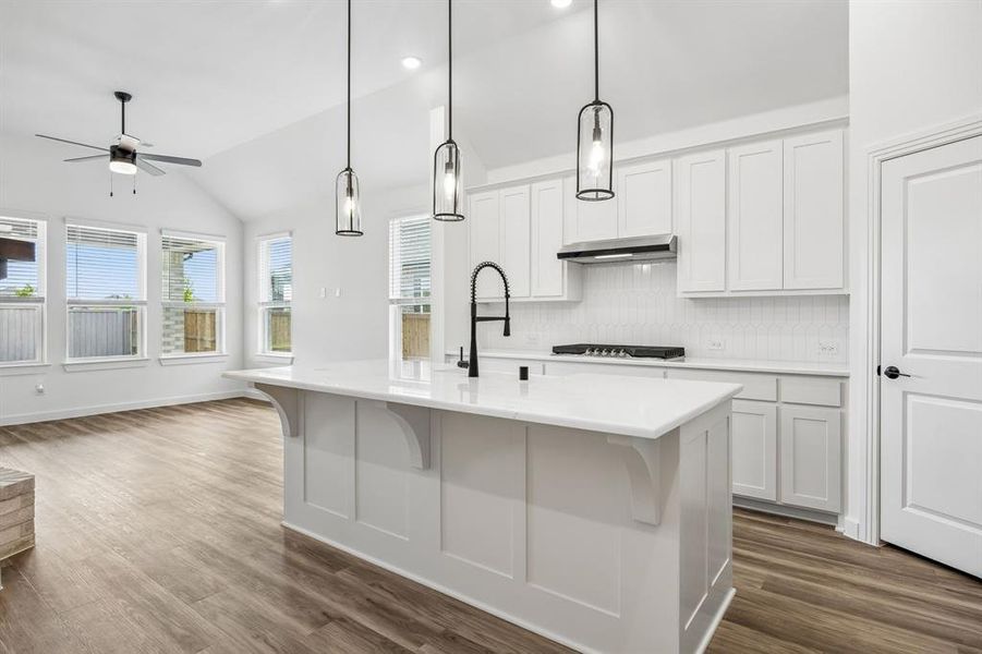 Furnished interior view inside a new home in , Aubrey (Image 6).
