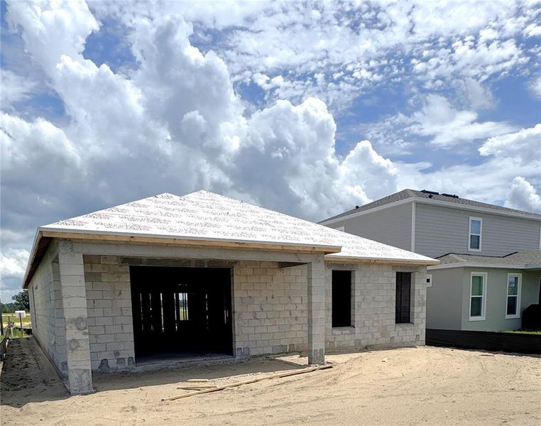 In-progress construction of a new home in Trailside, Mount Dora, FL (Image 33). In-progress construction of a new home in Trailside, Mount Dora, FL (Image 33).