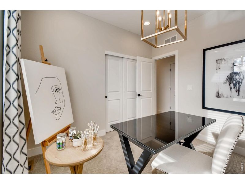 Furnished interior view inside a new home in Mountain Brook, Longmont (Image 15).