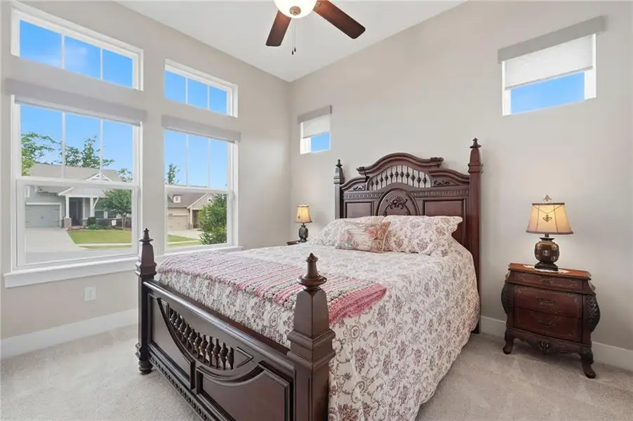 Furnished interior view inside a new home in The Retreat at Sterling on the Lake 48', Flowery Branch (Image 6).