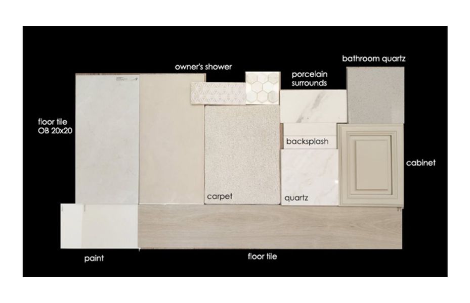 Sample of building materials used in homes in Regent Hills - Meadow Series, Buckeye (Image 4). Sample of building materials used in homes in Regent Hills - Meadow Series, Buckeye (Image 4).