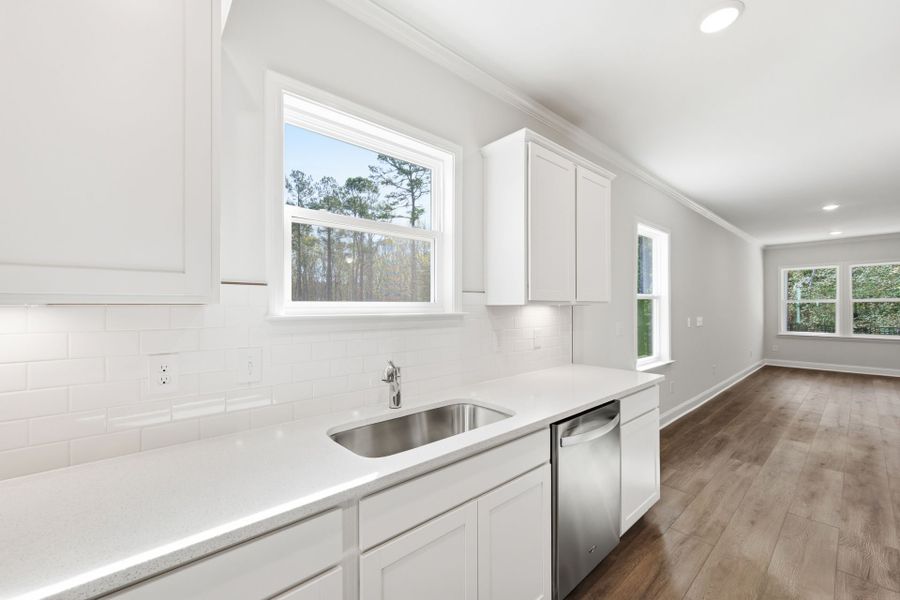 Furnished interior view inside a new home in Carriage Estates, Lexington (Image 7).