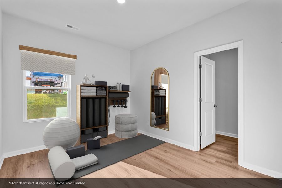 Furnished interior view inside a new home in Hanes Lake, Winston-Salem (Image 11).