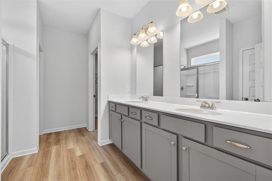 Furnished interior view inside a new home in Longbrooke, Rome (Image 14).