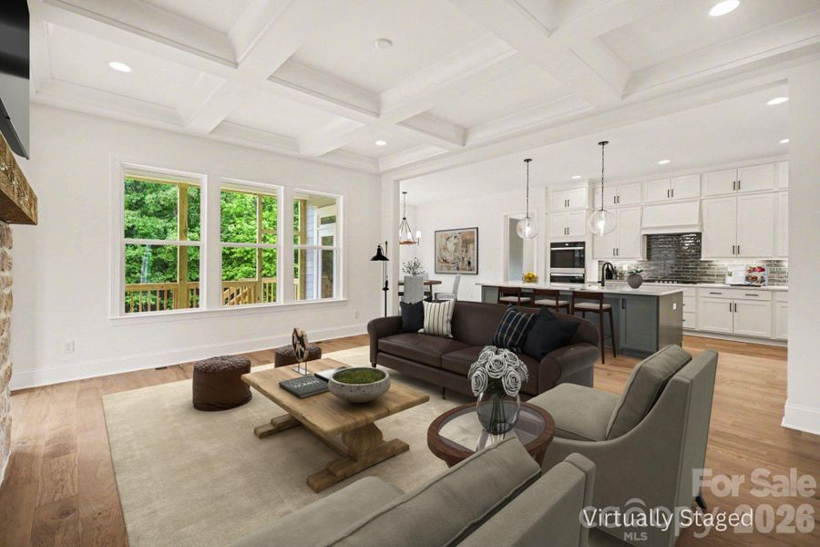 Furnished interior view inside a new home in Shepherds Trace, Clover (Image 14).