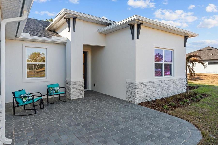 Exterior details and patio area of a home in , Orlando (Image 25). Exterior details and patio area of a home in , Orlando (Image 25).
