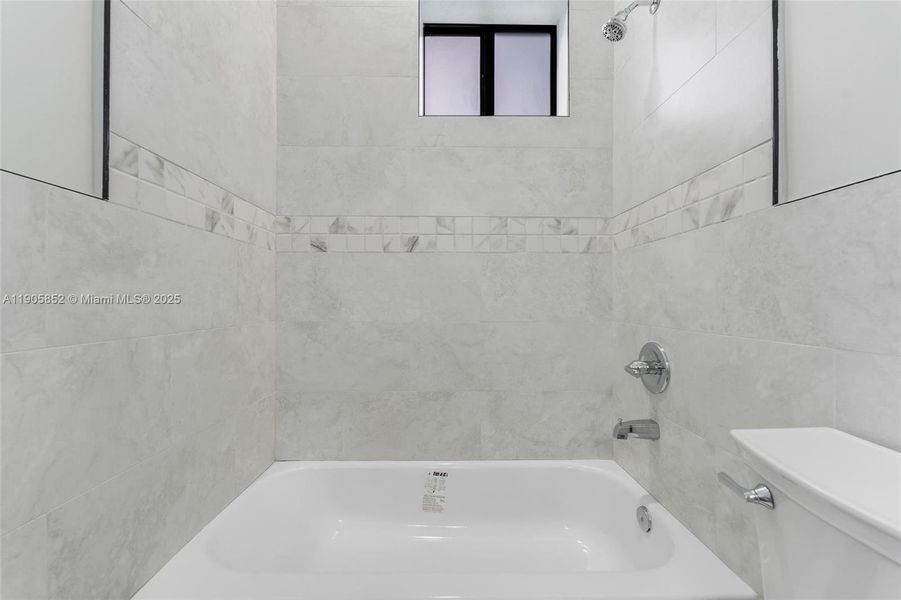 Furnished interior view inside a new home in , Miami (Image 16).