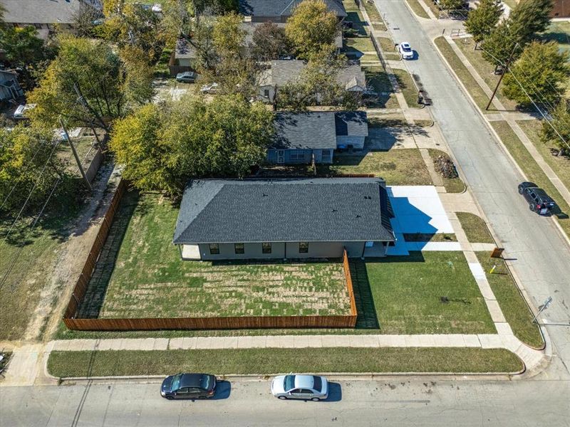 Front exterior of a new home in , Fort Worth, TX, highlighting curb appeal (Image 1).