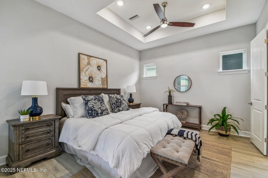 Furnished interior view inside a new home in Seabrook Village 40’ Rear Entry, Nocatee (Image 16).