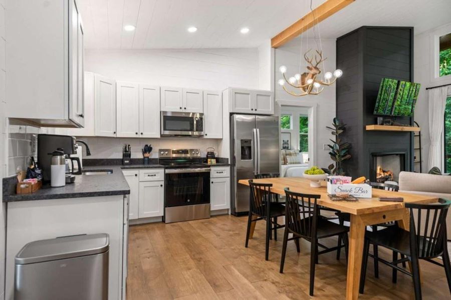 Furnished interior view inside a new home in , Morganton (Image 13).