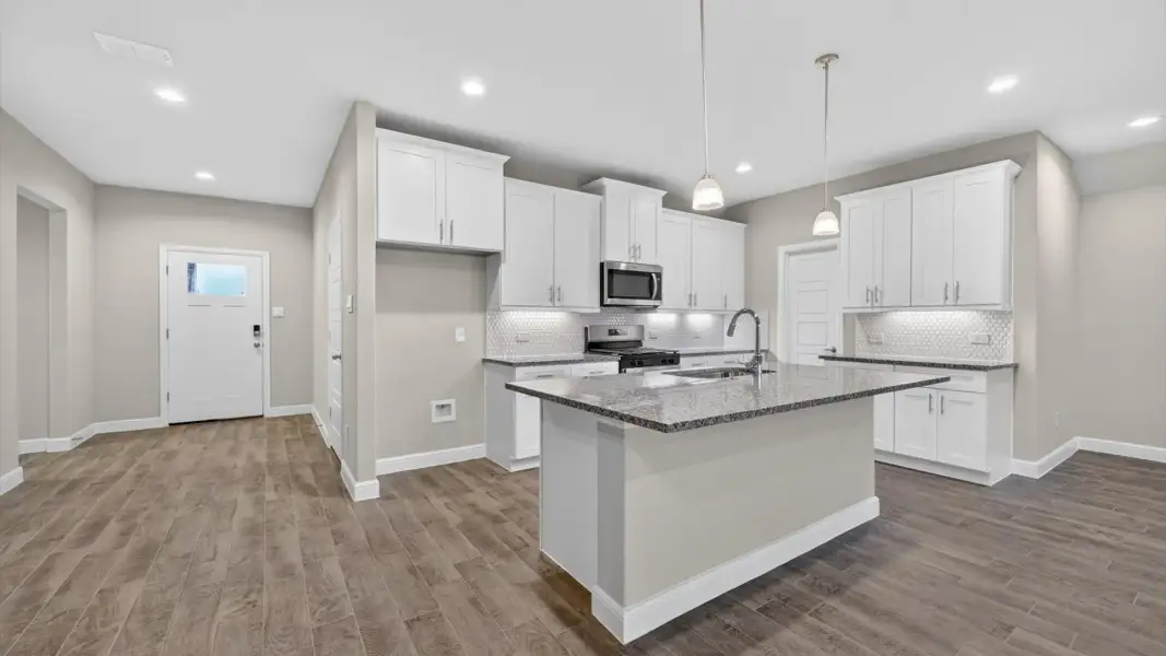 Furnished interior view inside a new home in Parkerville Meadows, DeSoto (Image 8).