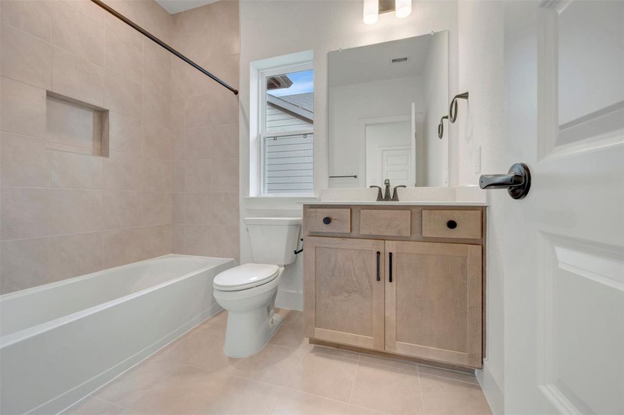 Furnished interior view inside a new home in , Montgomery (Image 17).