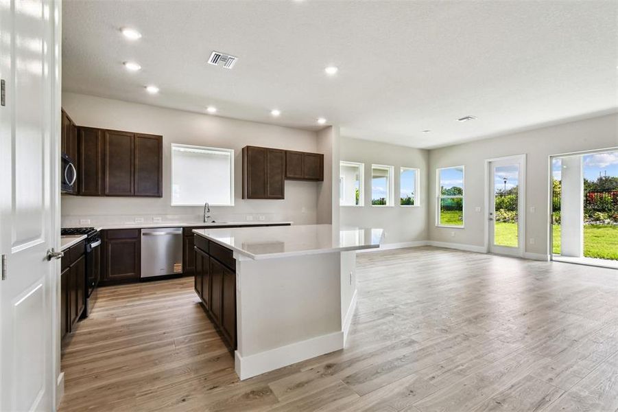 Furnished interior view inside a new home in Waterset Classic Series, Apollo Beach (Image 12).