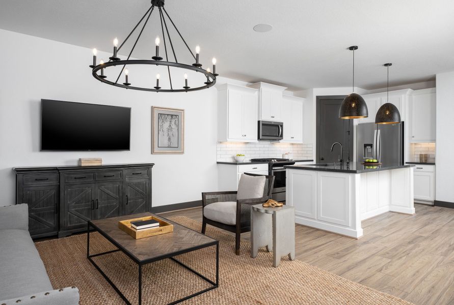 Representative furnished interior of a home built from the Travis by Ashton Woods in Azalea, Brookshire (Image 4). Representative furnished interior of a home built from the Travis by Ashton Woods in Azalea, Brookshire (Image 4).