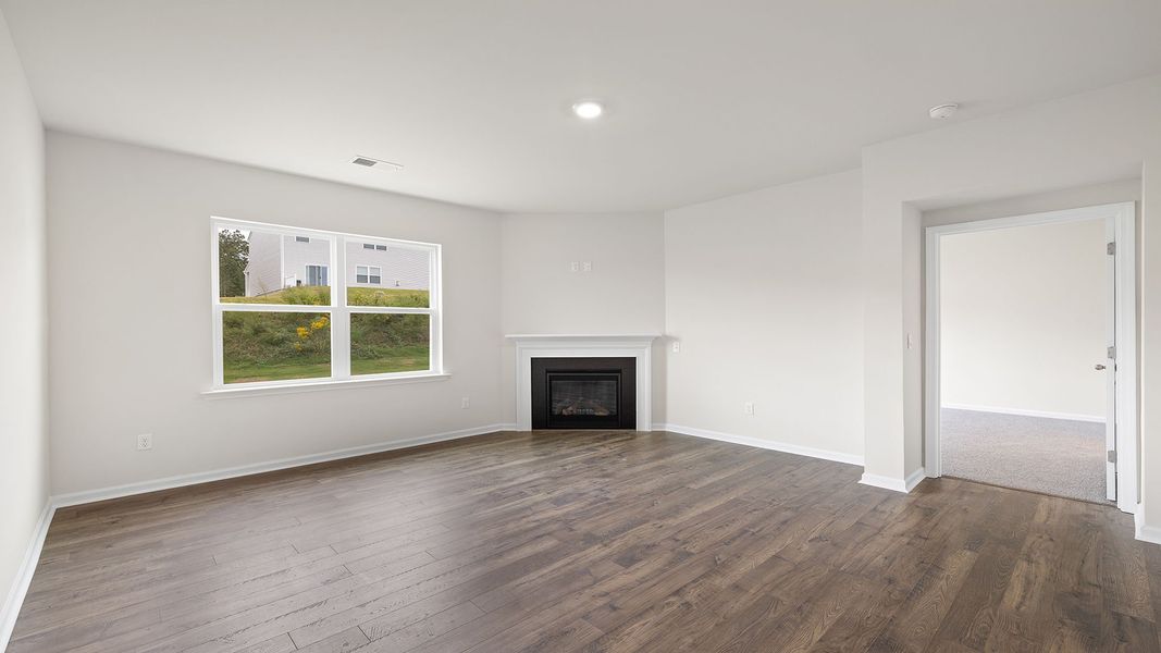 Spacious, unfurnished interior of a new home in Spring Ridge, Anderson (Image 25). Spacious, unfurnished interior of a new home in Spring Ridge, Anderson (Image 25).
