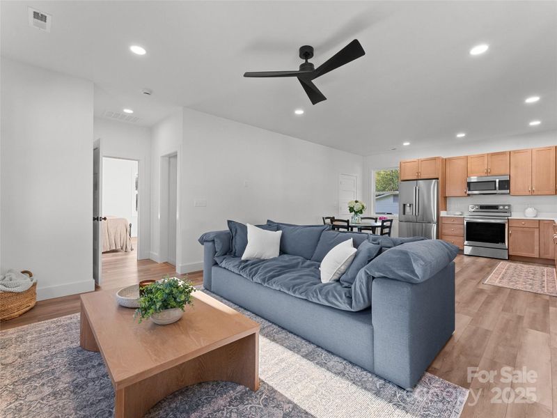 Upstairs Living space Upstairs Living space