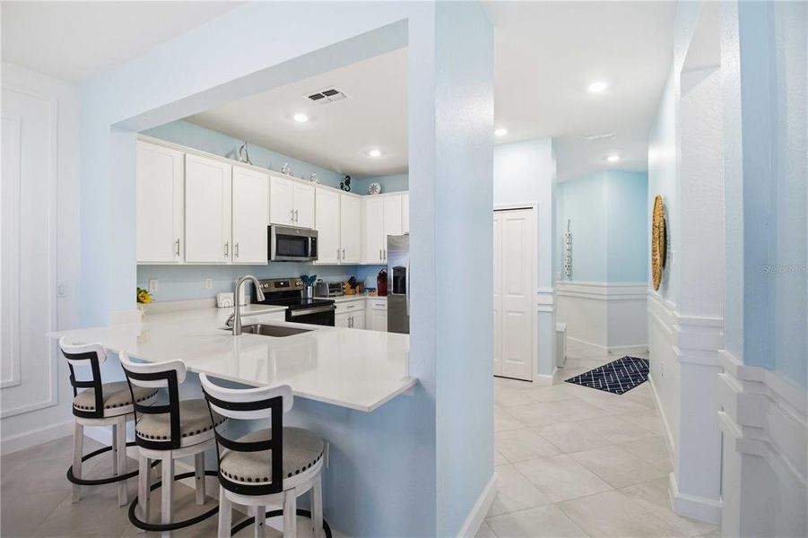 Furnished interior view inside a new home in , Englewood (Image 5).