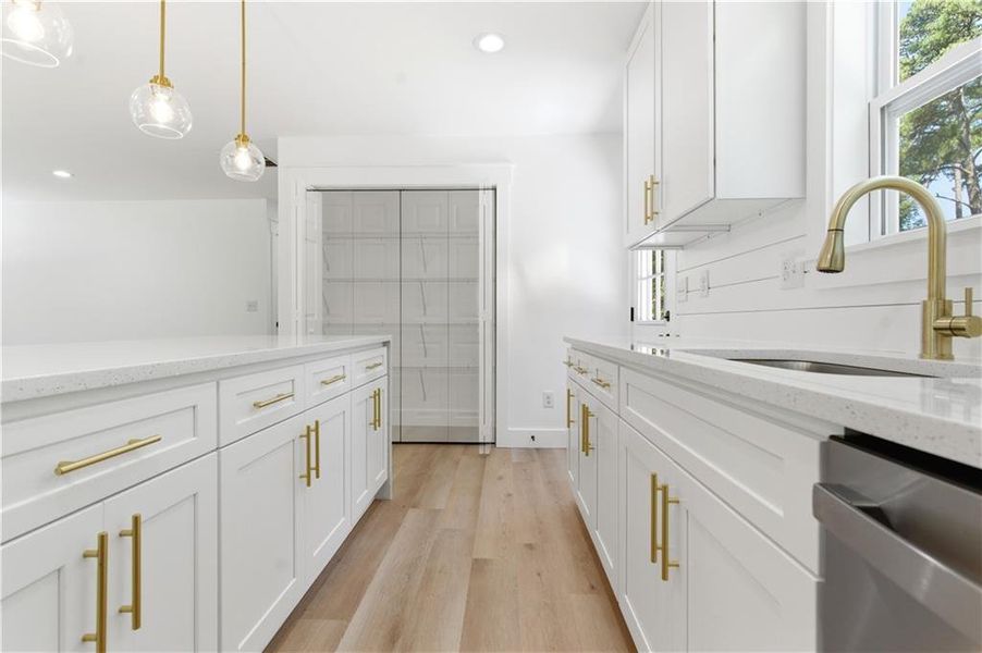 Furnished interior view inside a new home in , Marietta (Image 9).