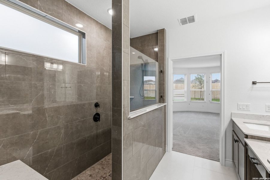 Furnished interior view inside a new home in Davis Ranch, San Antonio (Image 9).