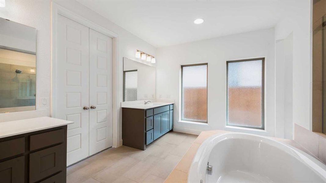 Furnished interior view inside a new home in Devonshire, Forney (Image 8).