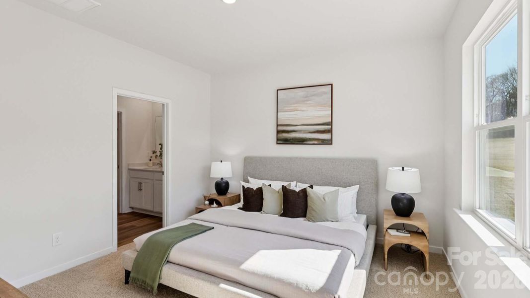 Furnished interior view inside a new home in Stanton, Richburg (Image 32).