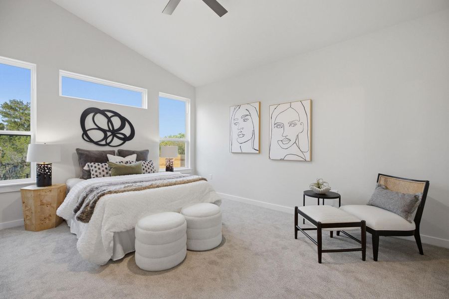 Furnished interior view inside a new home in , Austin (Image 31).