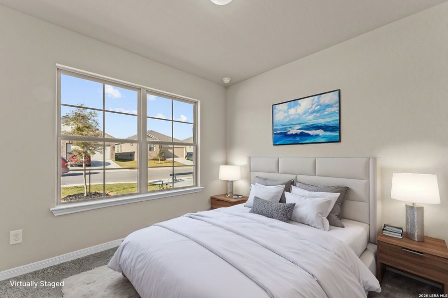 Furnished interior view inside a new home in Meadows at Clear Springs, New Braunfels (Image 5). Furnished interior view inside a new home in Meadows at Clear Springs, New Braunfels (Image 5).