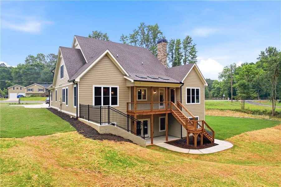 Exterior details and patio area of a home in , Canton (Image 3).