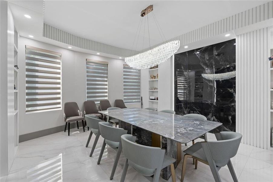 Furnished interior view inside a new home in , Stone Mountain (Image 61).